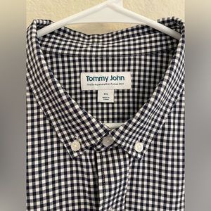 Tommy John Go Anywhere Un-Tucked Shirt XXL